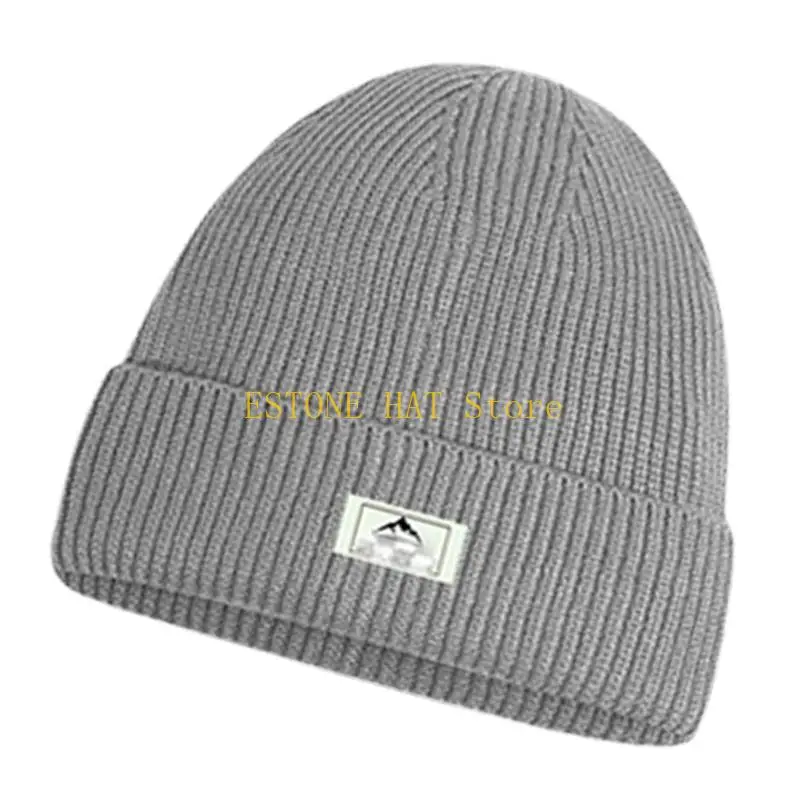 

49MF Мужская зимняя шапка Теплая Балаклава Шапка 2IN1 Холодостойкий пуловер Шапки Шапка