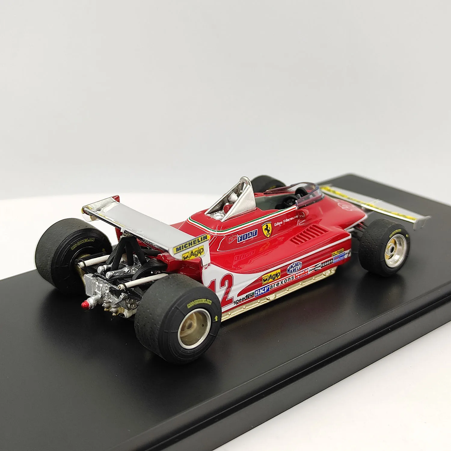 1/43 مقياس فيراري 312T4 موناكو 1979 TMK241 # 12 نموذج سيارة من الراتنج