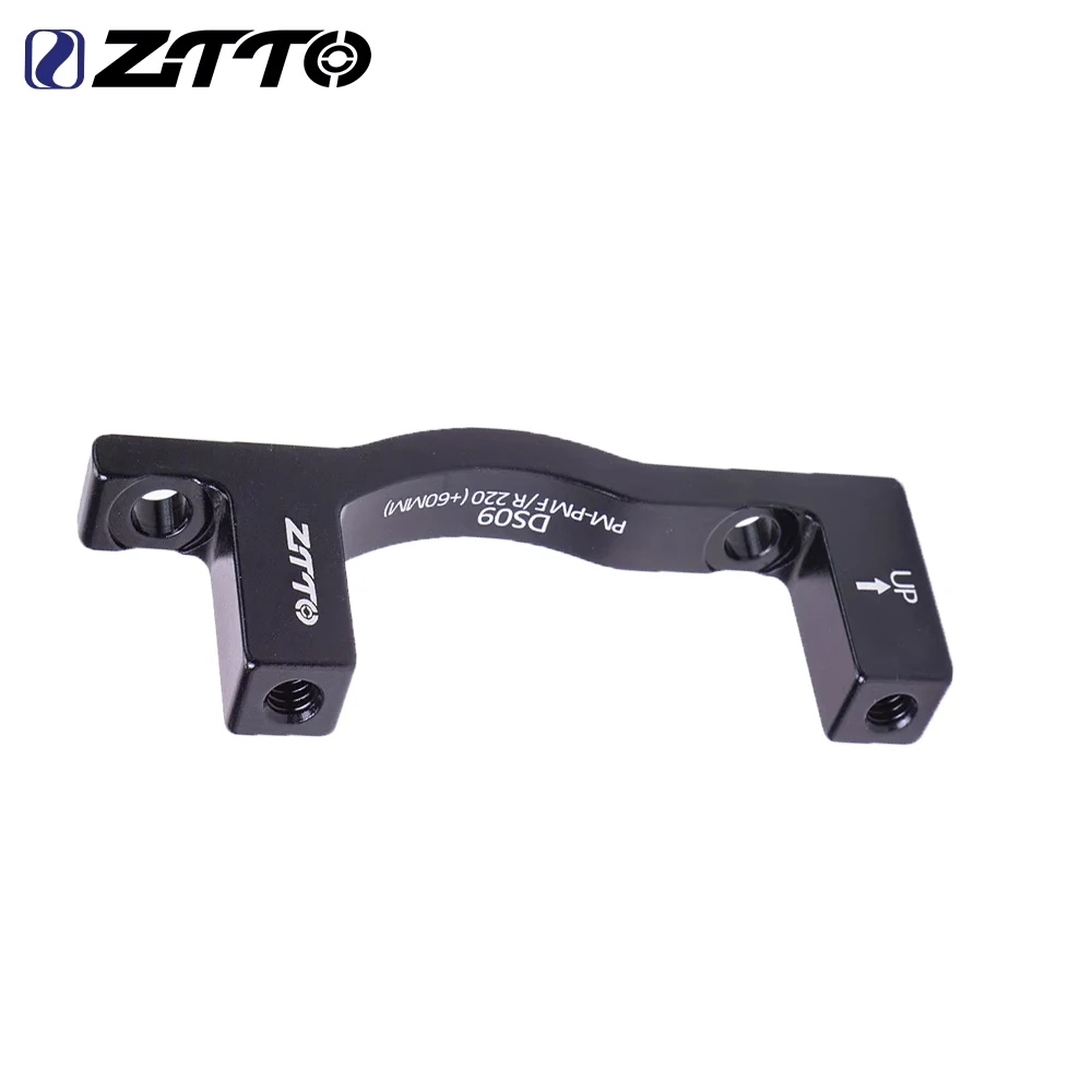 ZTTO Fahrrad-Bremssatteladapter, Bremsadapter 160 auf 220 mm Scheibenkonvertierung +60 mm Offset MTB Vorder- und Hinterrad 220 mm Rotorhalterung