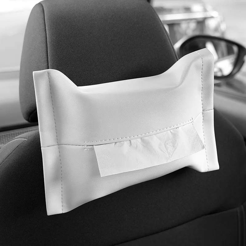 

Для BYD SONG PLUS EV Seal U 2023 ~ 2025 Автомобильный держатель для салфеток на заднее сиденье/рука с фиксированным ремешком Чехол для хранения салфеток Аксессуары