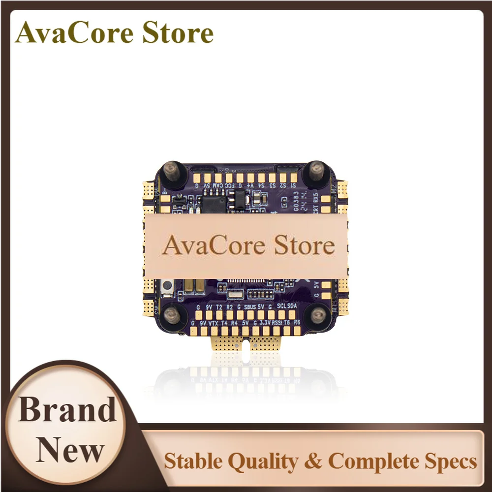 AvaCoreFlycolor Raptor Bls-04 F4 Tower 3v 5v 9v 50mhz Fpv Flight Controller 55a 65a 4-in-1 Esc 3-6s Stack