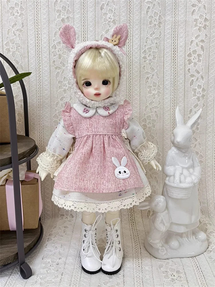 

BJD Doll Clothes For 1/6 YOSD Doll Warm Skirt Hat Outfit Dolls Clothing Accessories (Excluding Dolls)