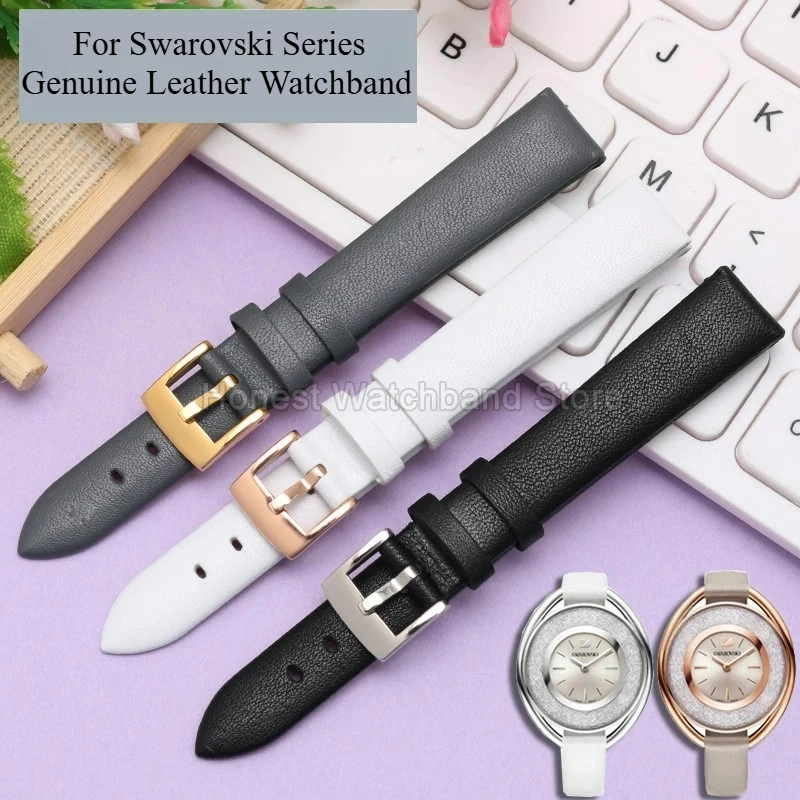 Cowhide Ladies Watc… - image