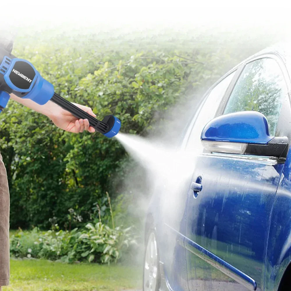 

A For 200Bar 6 IN 1 Brushless Electric High Pressure Washer Cordless Car Garden Washing Power Tools For Makita 18V Battery