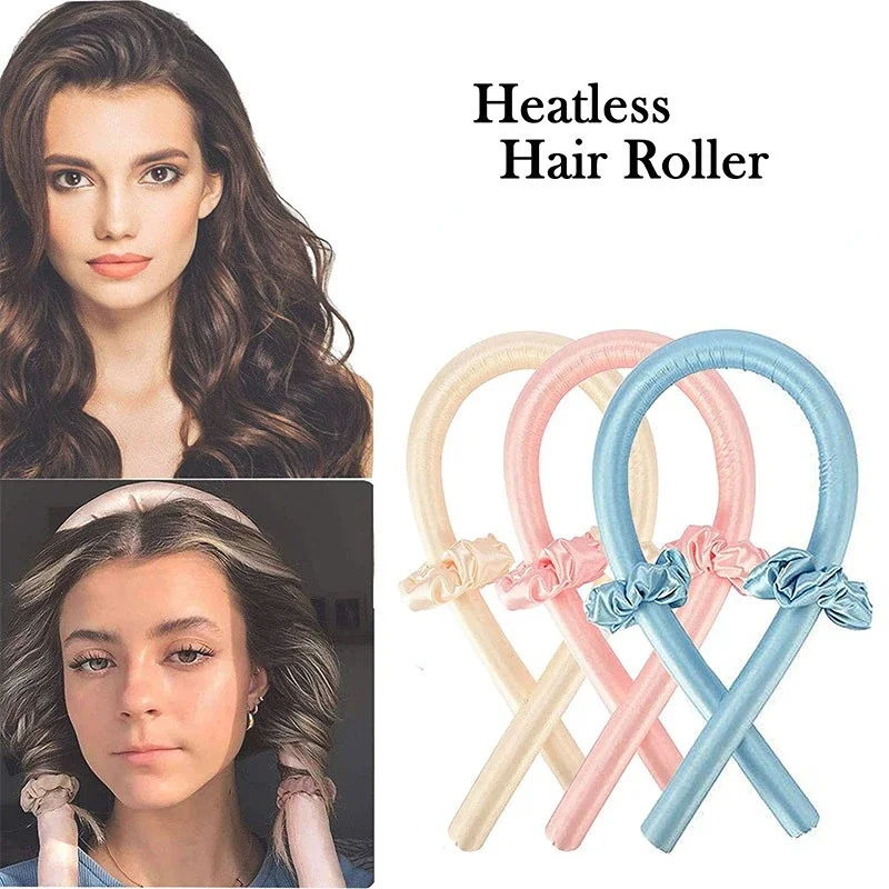 

Heatless Curling Rod Headband Lazy Hair Culers Foam Spong Flower Curling Iron Lazy Curler Set Modeling DIY Hair Styling Tools