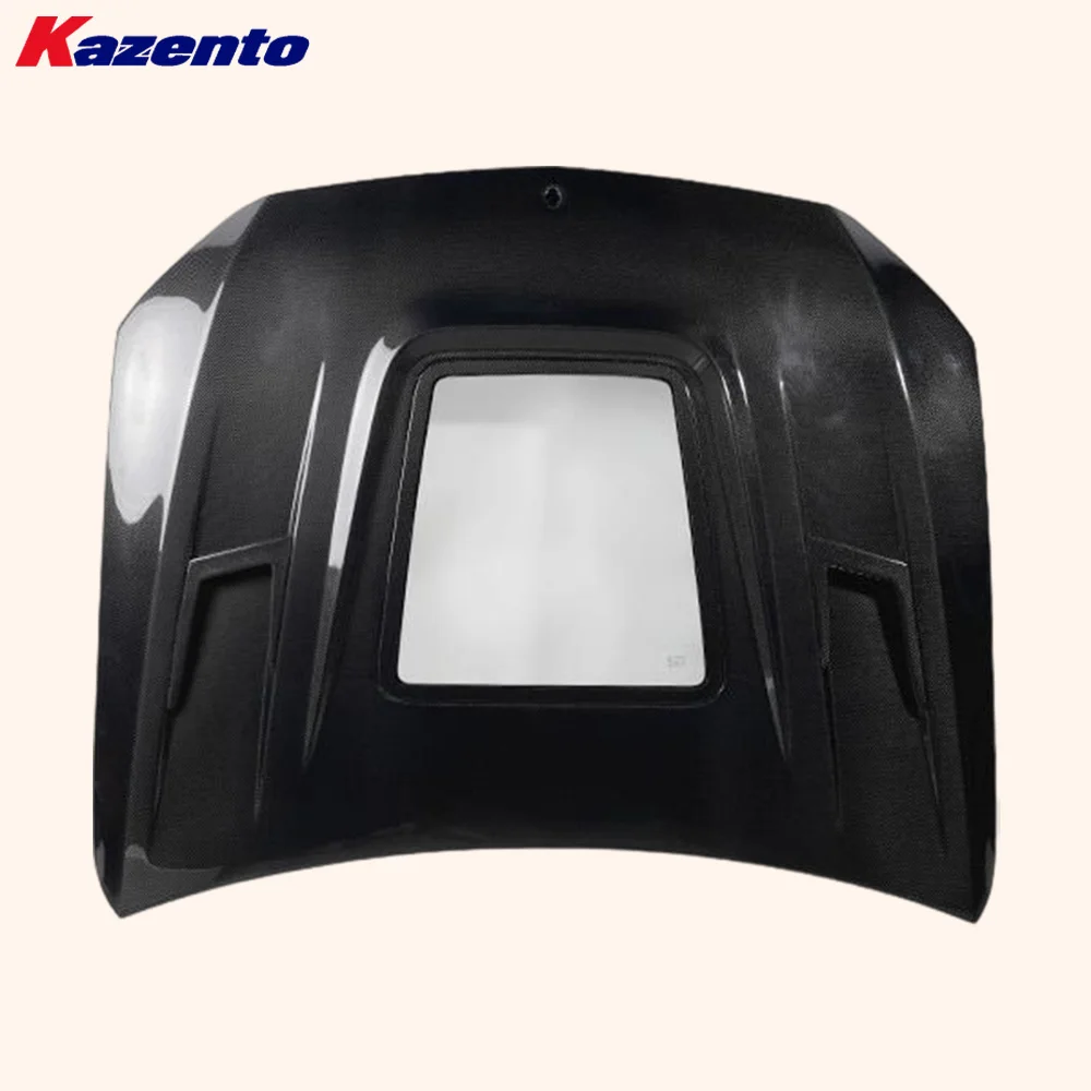 For Benz W205 Real C63 16-21 Only Carbon Fiber IMP Style Front Vented Clear Hood( Ocean freight is favorable, welcome to inqury)