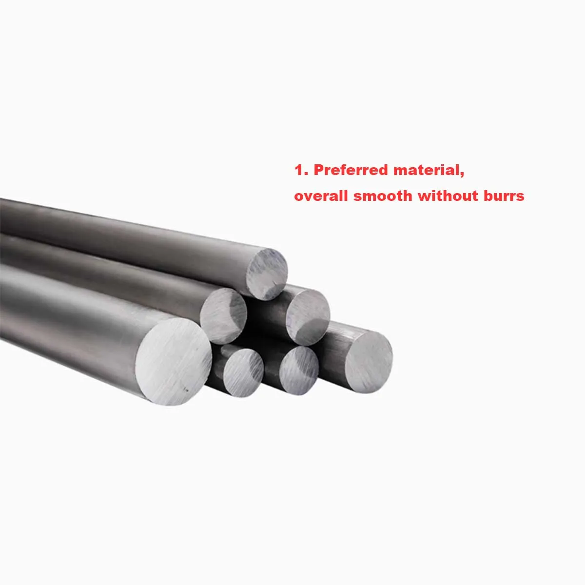 6061 Aluminum Rod/Solid Cylindrical Aluminum Alloy Rod Custom Processing 7075 Hard Round Aluminum Rod Diameter 4-40mm