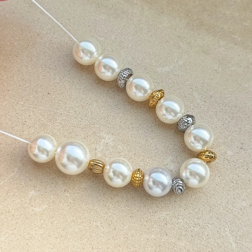 تصميم ودي 6*6 مللي متر 100 قطعة إكسسوارات مجوهرات/ث/فواصل من الفولاذ المقاوم للصدأ/شكل عجلة/يدوية الصنع/خرز ذاتي الصنع للقلادة # 195390 #5