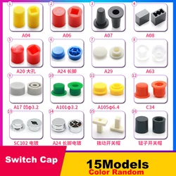 ChengHaoRan 15pcs/lot 6*6MM tact switch button cap micro switch button package jog button button component package