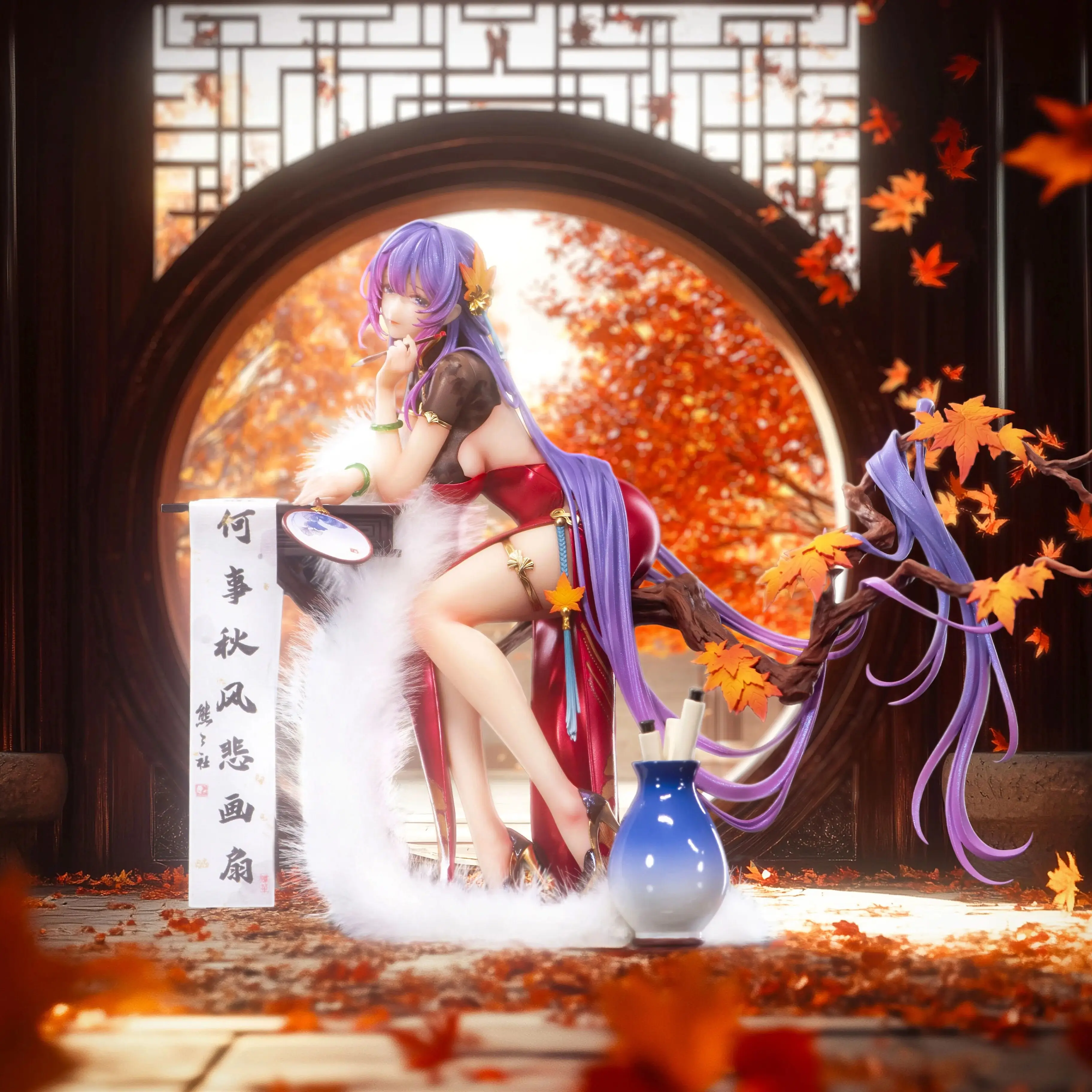

Bearpanda X Biya 1/6 Scale Anime Figure Chinese Style Collaboration Edition Na Lan Ci Collectible Statue For Adult Collectors