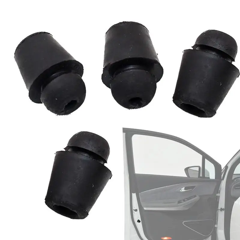 4Pcs Car Door Bumper Dampers Buffer Rubber Pad Cover Hyundai Elantra Accent Tucson Buffer Pad Shock Absorber Car Door Cushion