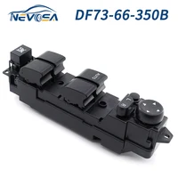 NEVOSA DF73-66-350B elevador de vidrio del interruptor principal de la ventana de la puerta del conductor delantero izquierdo para Mazda 2 M2 2007-2013 DF 7366350 B B B