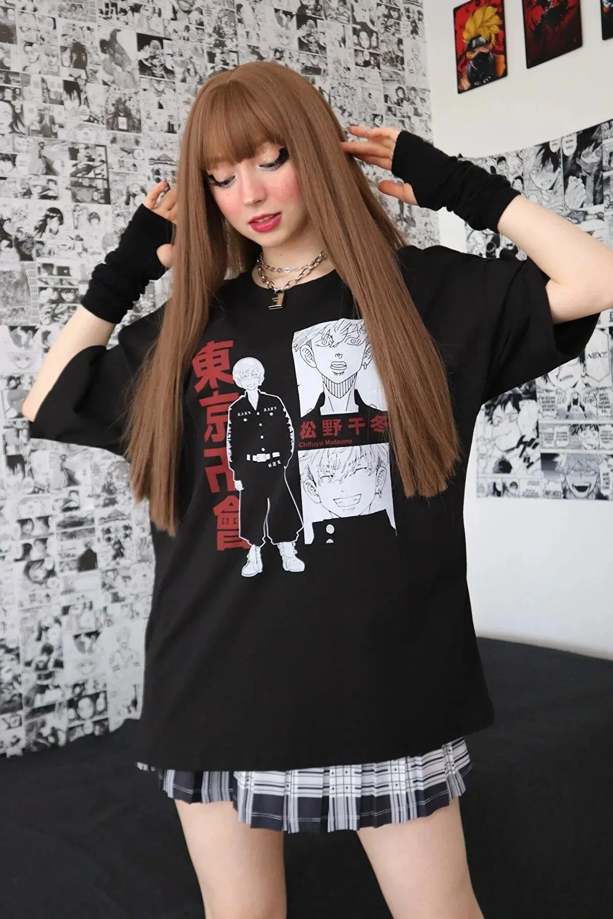 Tokyo Revengers Chifuyu Matsuno Manga Panel Graphic T Shirt Japanese Anime Fans Casual Men Women and Kids Streetwear Tee