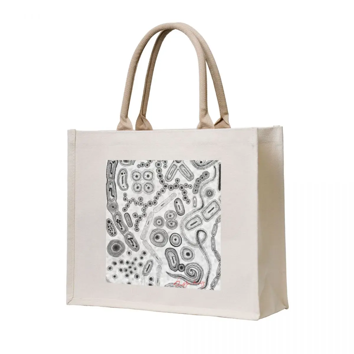 

Look at bacteria Tote Bag Women's bag handbag bag luxury women eco pack
