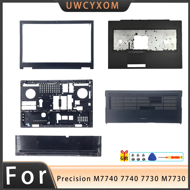 

For Precision 7730 7740 M7730 M7740 Laptop LCD Back Top Cover Palmrest Upper Bottom Case Shell 06NGVC 09684V 0FPJN7 0FPG5T