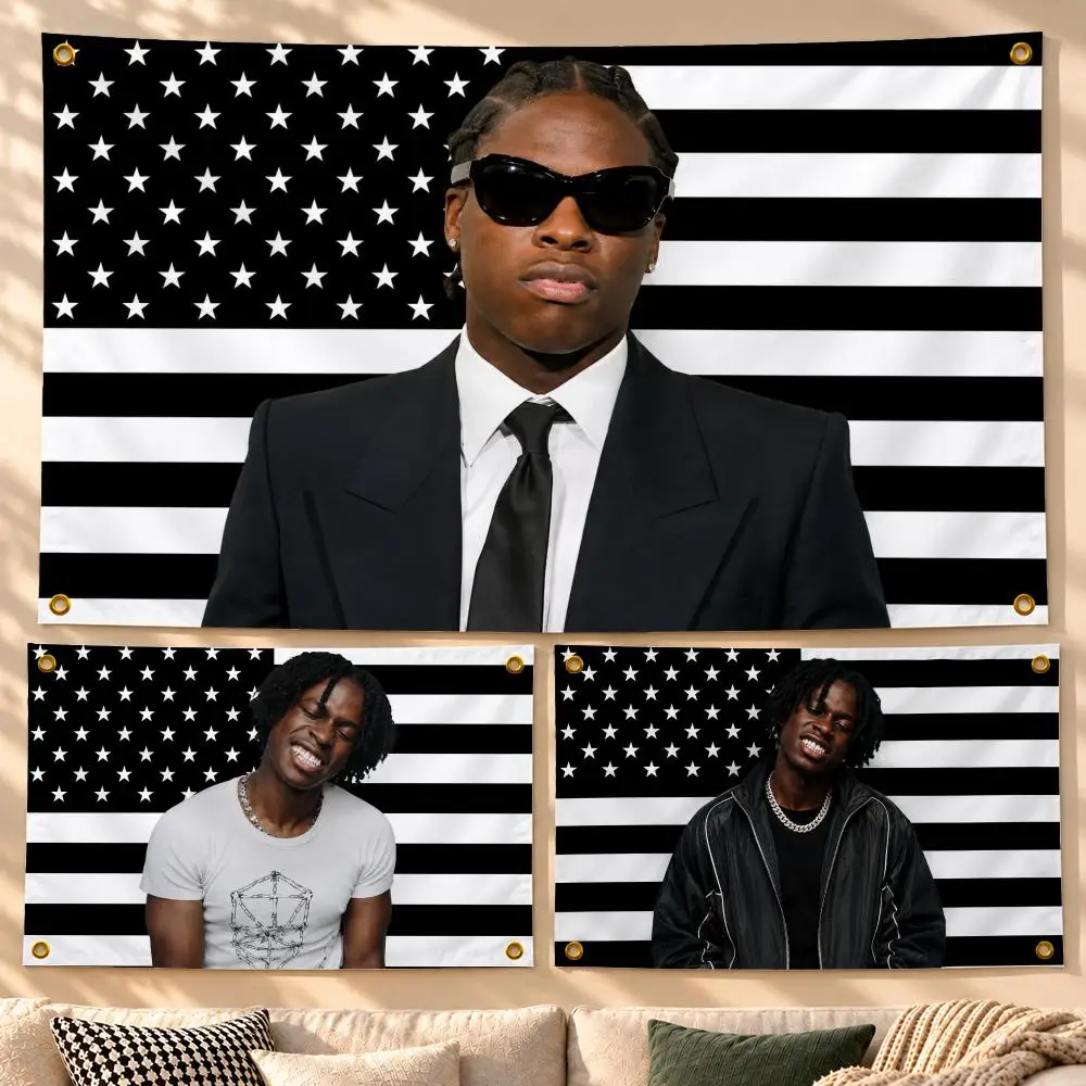 Singer Daniel Caesar Flags Decor Flag Banner Indoor Outdoor Wall Decor for Garden Yard Porch Patio