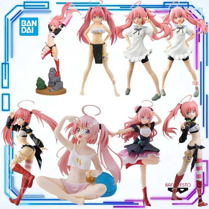 In Stock BANDAI Original BANPRESTO That Time I Got Reincarnated As A Slime Milim Nava PVC Anime Figure Action Figures Model Toys