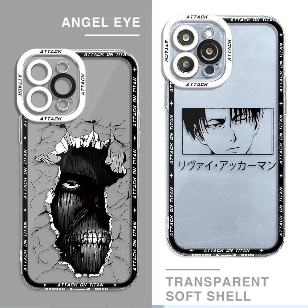 Angriff auf Titan Logo Handy hülle für Apple iPhone 15 Pro Max 13 14 plus 12 Mini 11 Pro XR 8 Se 7 6s XS Max Cover