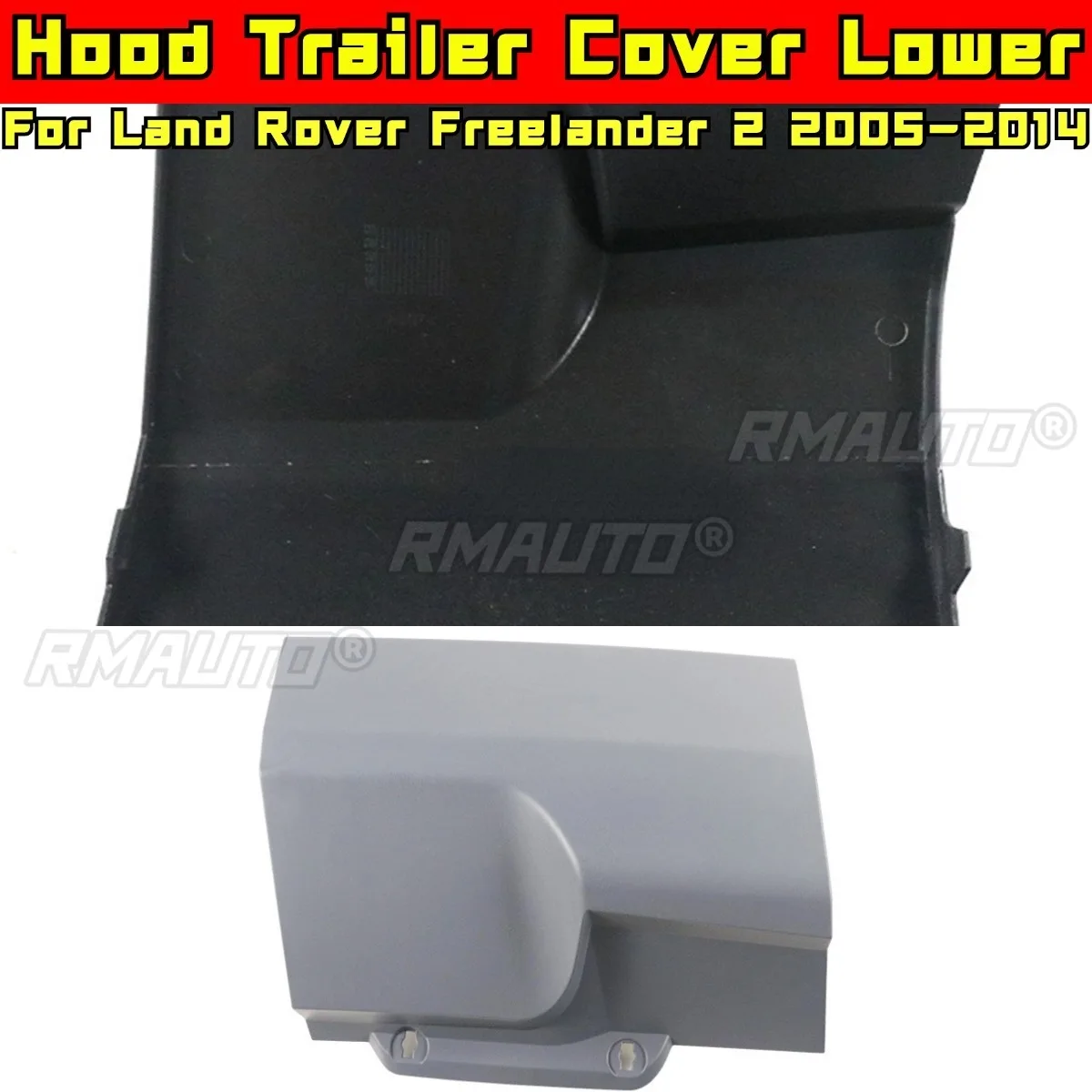 

Для Land Rover Freelander 2 2005-2014, комплект кузова для подбородка, капот, крышка прицепа, нижняя крышка прицепа, буксировочная защита, автомобильные аксессуары