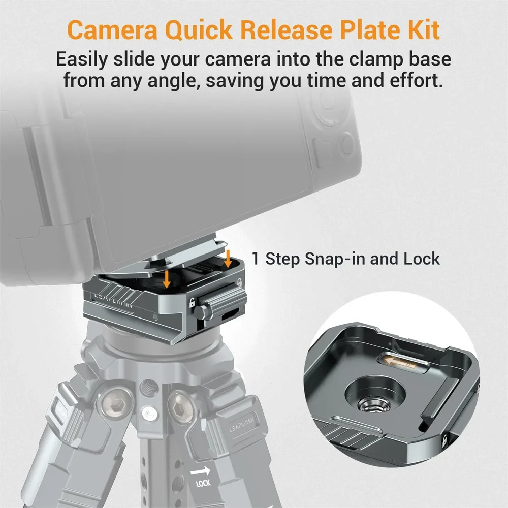 Arca Univerisal DSRL Camera Gimbal Quick Release Kit QR Clamp Arca-Swiss Quick Switch Tripod Slider Mount Adapter