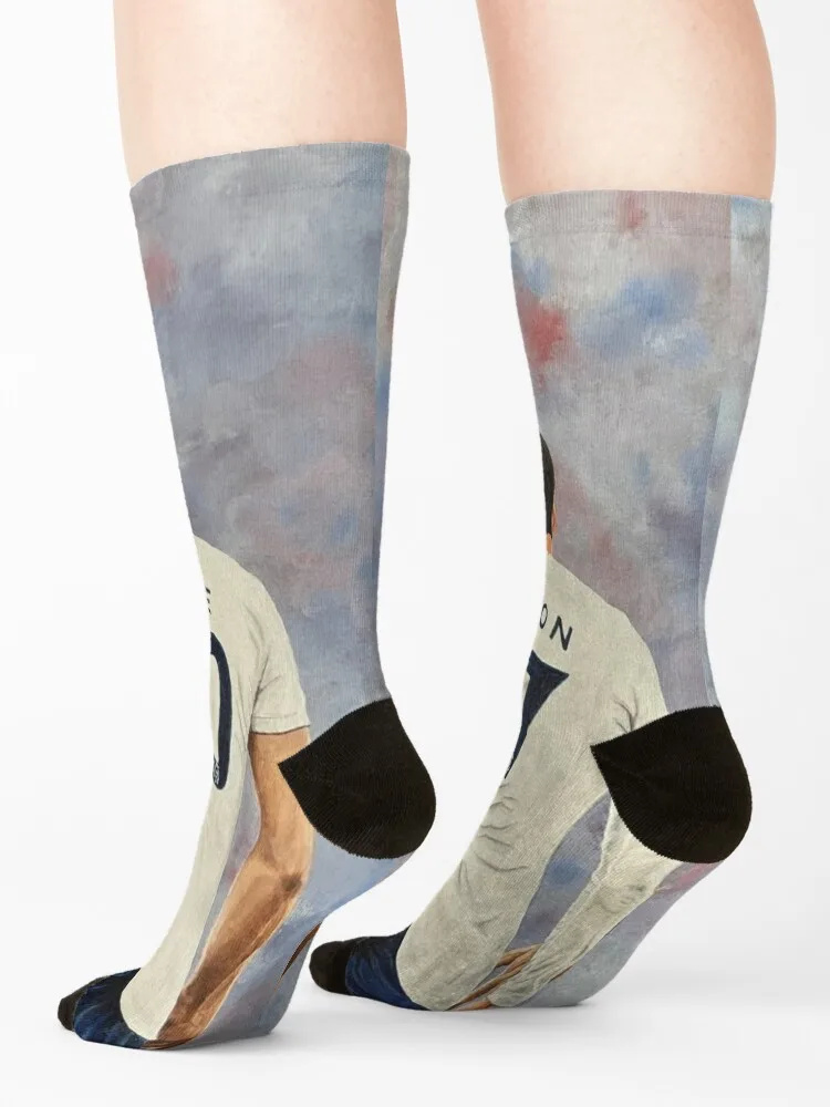 Mi pintura de Tottenham Hotspurs Harry Kane & Son Heung-Min Calcetines moda japonesa regalo de Navidad esenciales Calcetines de hombre Mujer