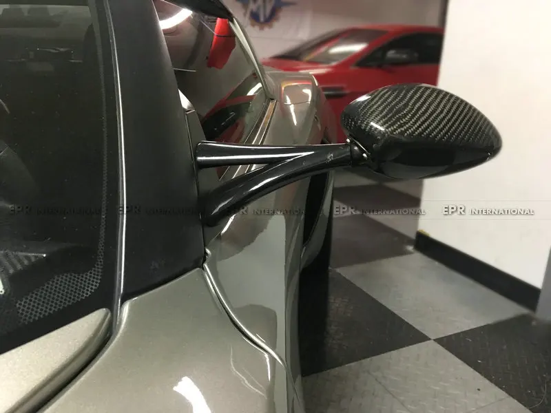 Подходит для модификации Lotus Exige Elise из углеродного волокна левые и правые зеркала заднего Фото №2