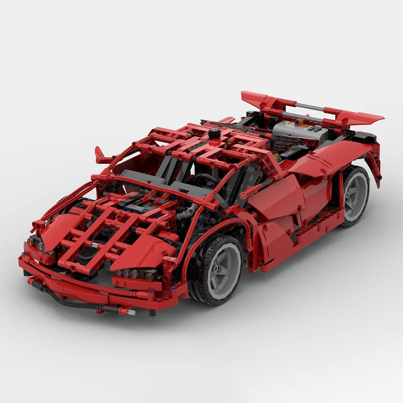 Champion Speed Cars Moc Mattoni da costruzione modulari Altri blocchi tecnologici supercar Regali di costruzione di giocattoli fai da te di Natale