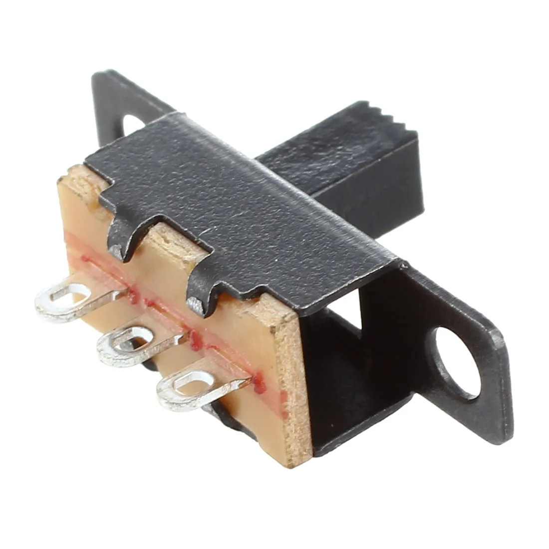 20 шт. 5 В 0,3 А мини-размер черный ползунковый переключатель SPDT для небольших электронных проектов DIY Power