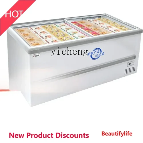Vitrina Refrigerada Para Refrigerador De Doble Uso,