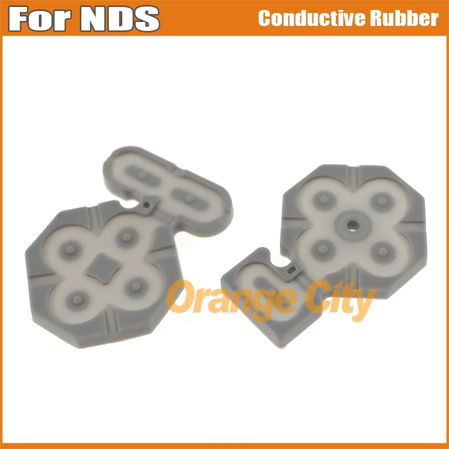 100Set For NDS Conductive Adhesive Game Console Left and Right Button Silicon Rubber Pad