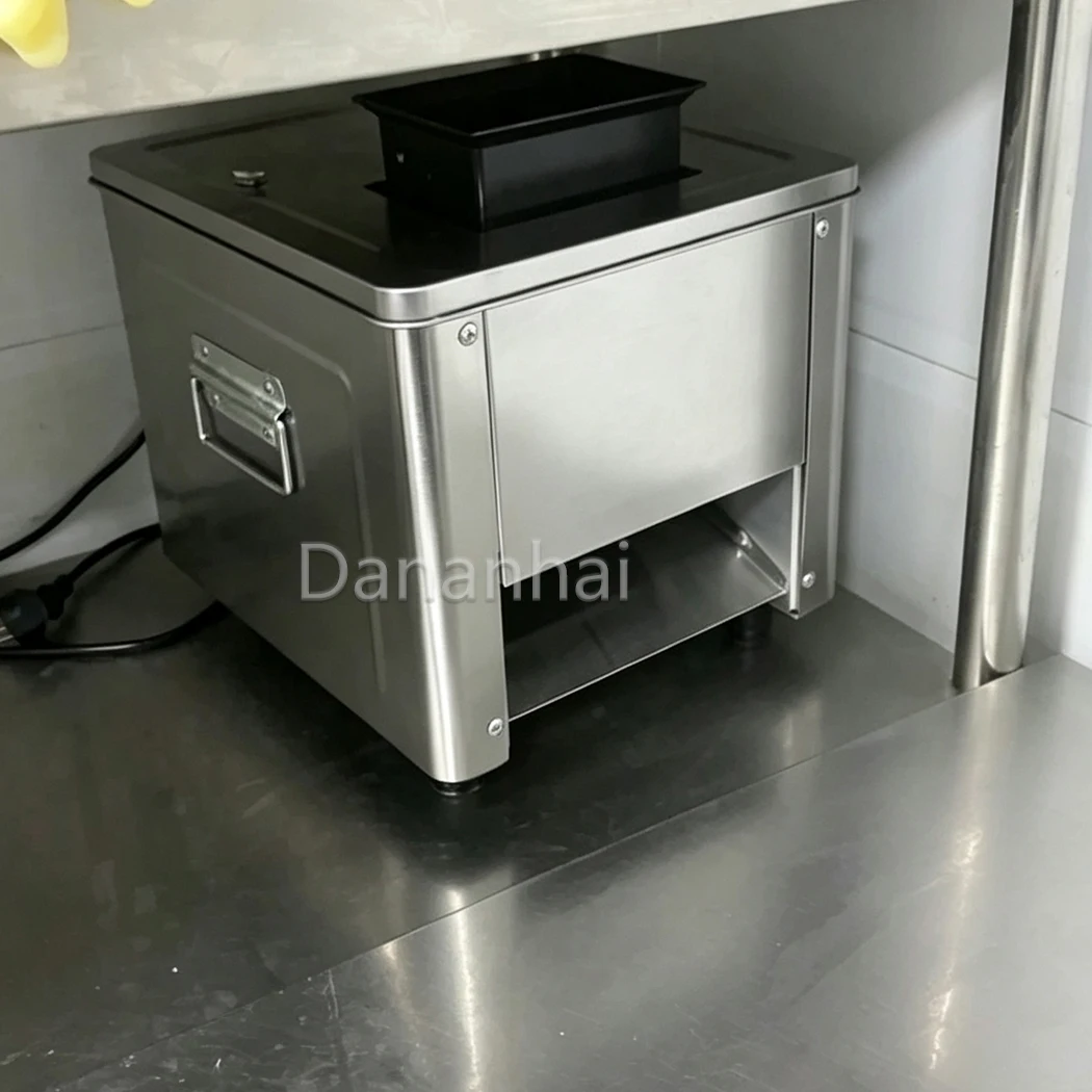 330r/min Electric Meat Shredder Cutter Machine Commercial Food Slicer for Pork Beef Restaurant Preparation