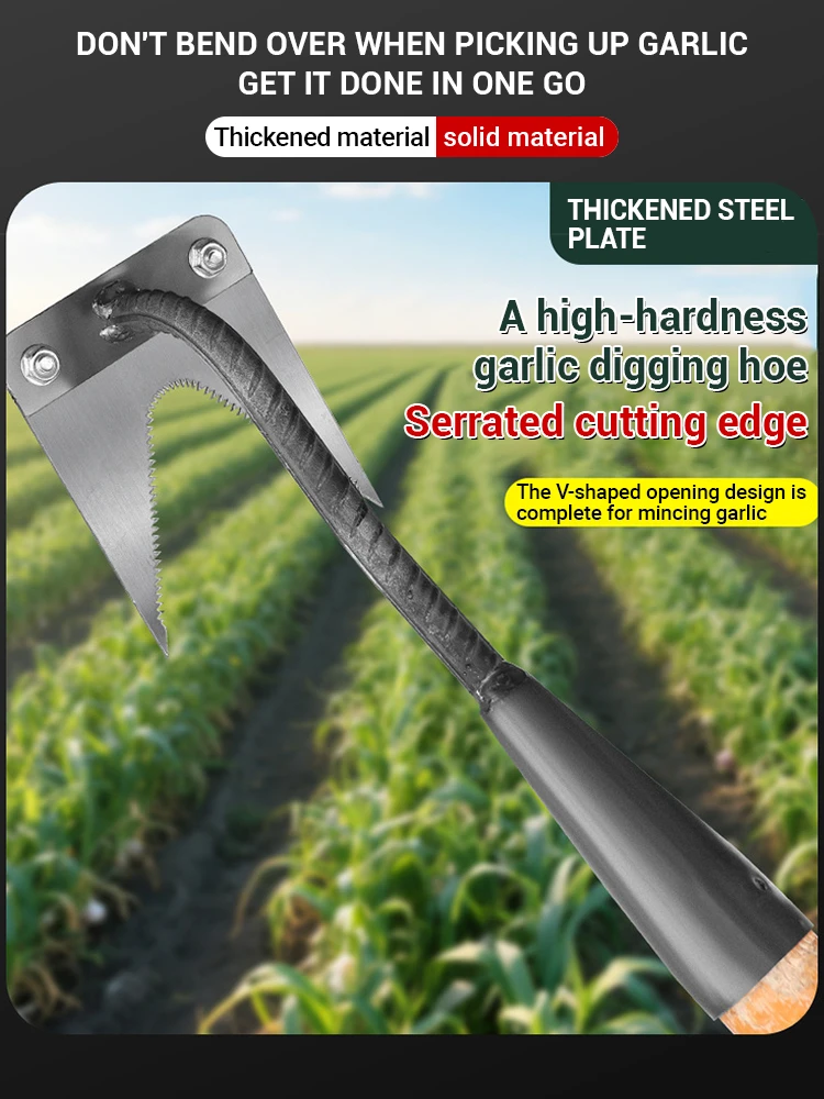 Picture 3: Hand Weeding Removal Puller Tool for Garden Weeding Digger Tool with Ergonomic Handle for Weed Removal Plants Flowers Transplant