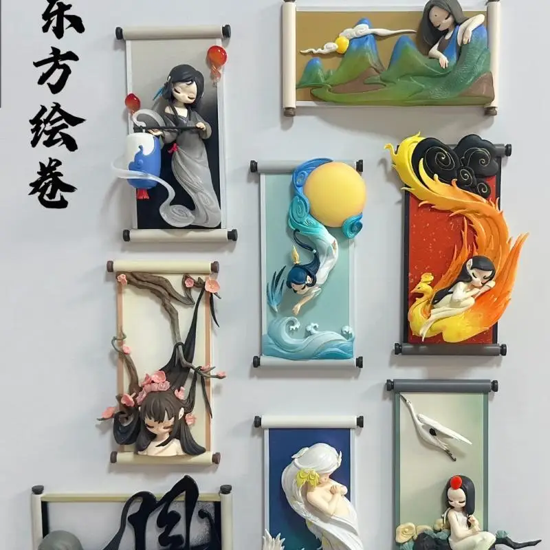 52 لعب حقيقية النوم الشرقية التمرير سلسلة صندوق أعمى لطيف الشكل تحصيل لعبة سطح المكتب الديكور هدية عيد ميلاد صندوق غامض