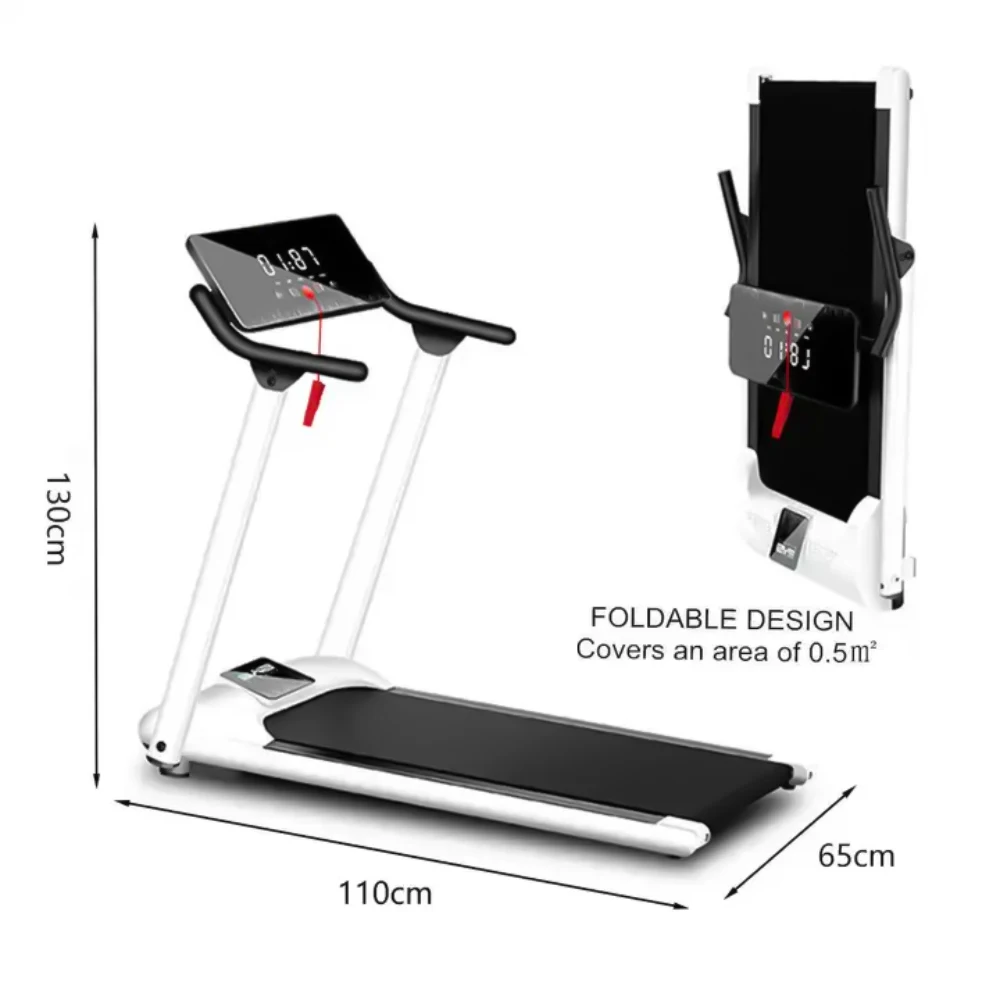 

2024 High Quality Cheap Walking Machine Gym Equipment Electric Folding Treadmill Running Machine With Screen For Home Fitness