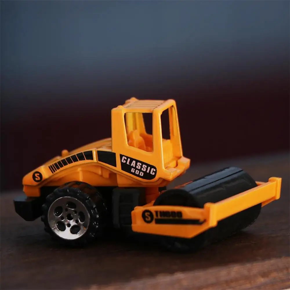 Mini Tractor para niños, camión volquete, modelos Bulldozer, juguete educativo, modelo de coche de ingeniería, juguetes de coche, vehículo de granjero, Tractor de juguete