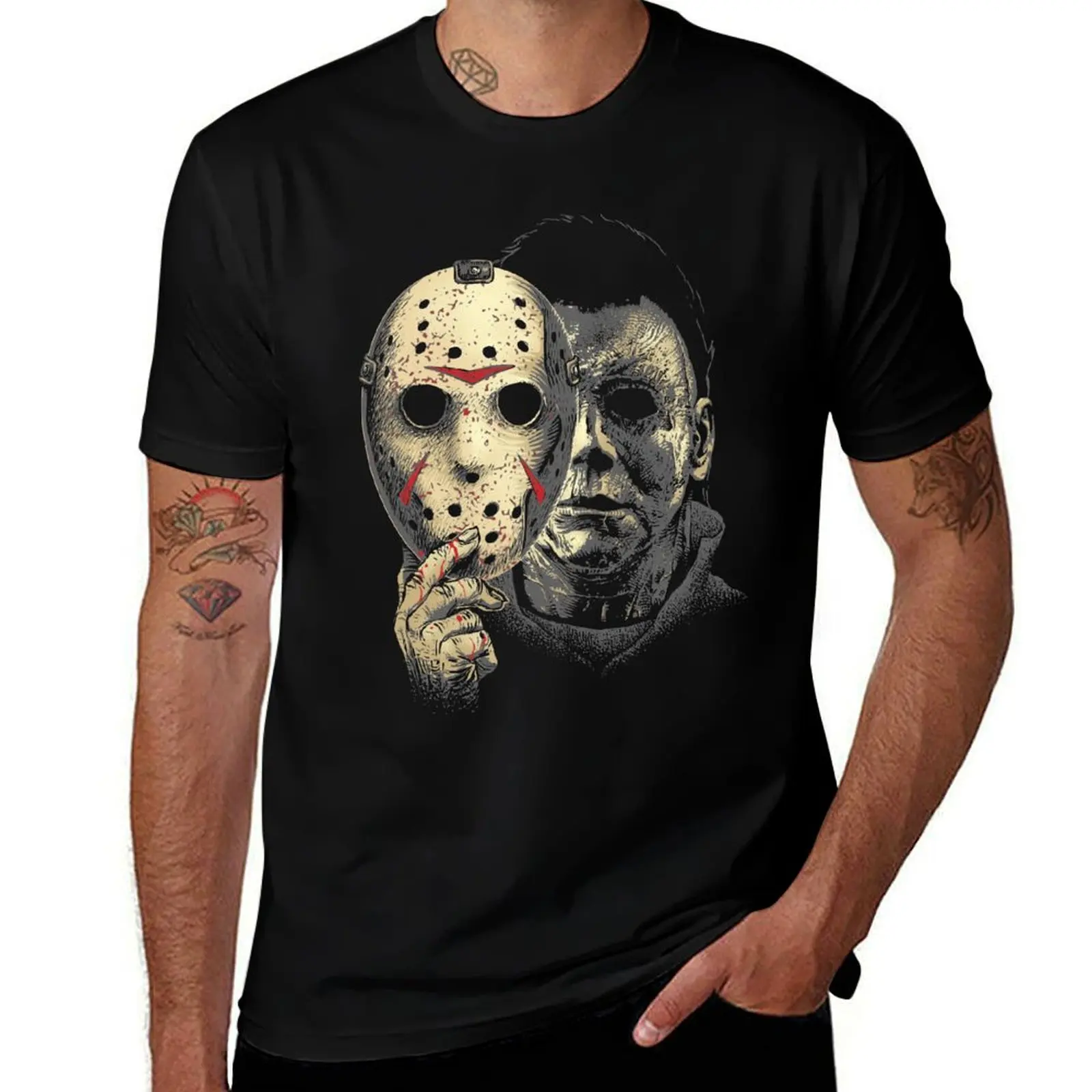

Mask shirt T-Shirt t man t tees graphic shirts The essential humor t T-Shirt shirts dark for funny Behind