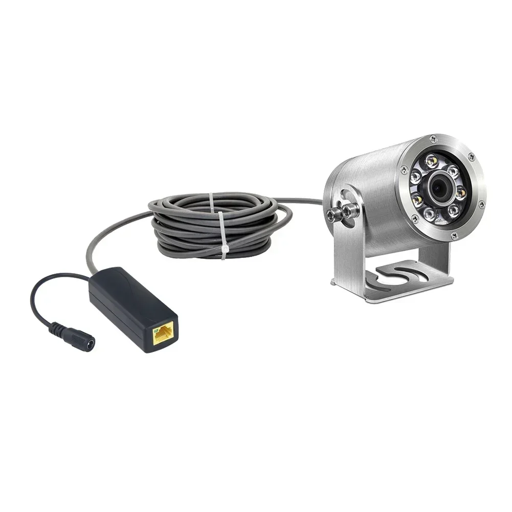IP68 5MP 3.6mm electric focus lens aquaculture swimming pool camera and fishing camera