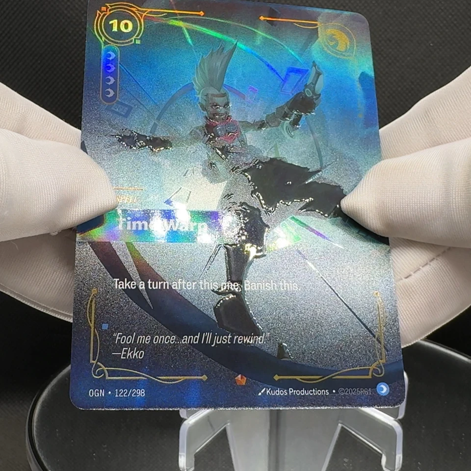 League of Legends Riftbound Time Warp Spell Card