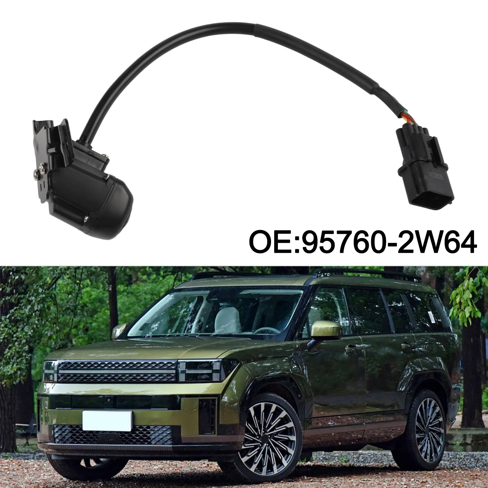 

Оригинальная задняя камера OEM для Hyundai Santa Fe 2017-2018, номер модели 957602W641, подходит для модернизации системы заднего вида автомобиля