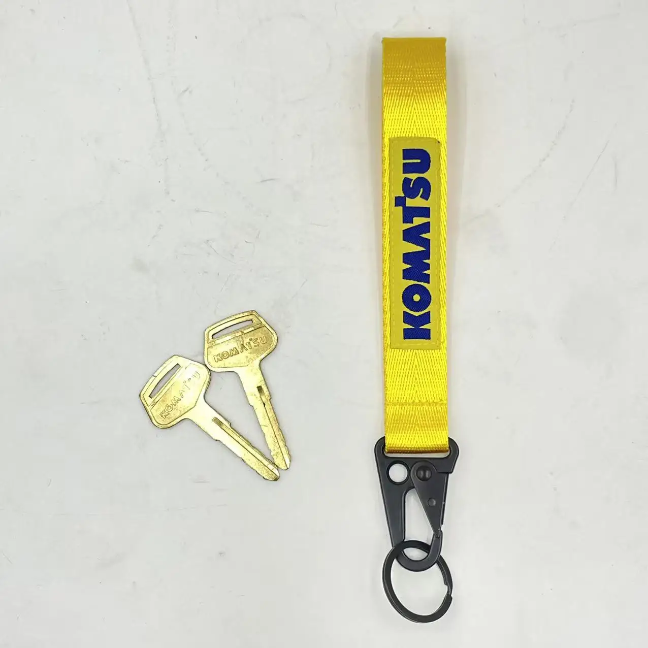 2/5/10PCS For Excavator Accessories Komatsu Keys PC60/120/130/200/210/220/300/360-6-7-8 WITH KEYCHAIN