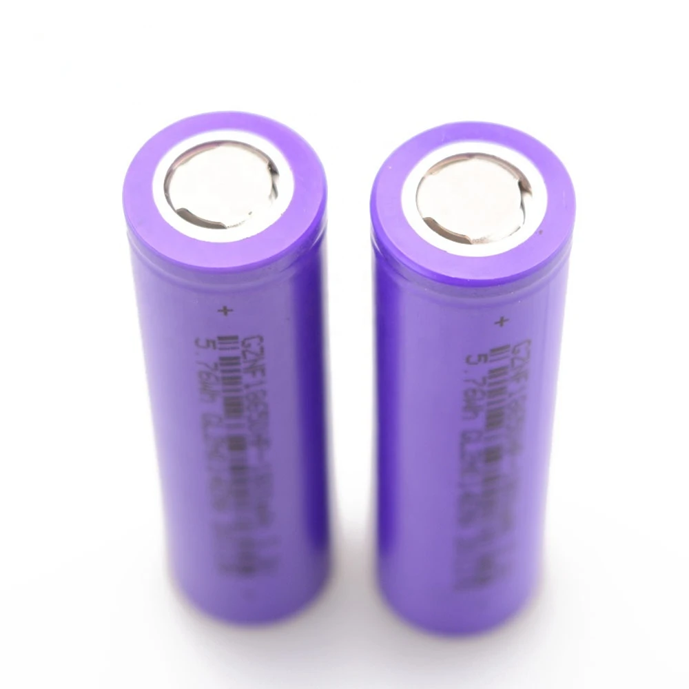 3.2V 18650 battery rechargeable cylindrical LiFePo4 battery 1800mAh for power tools