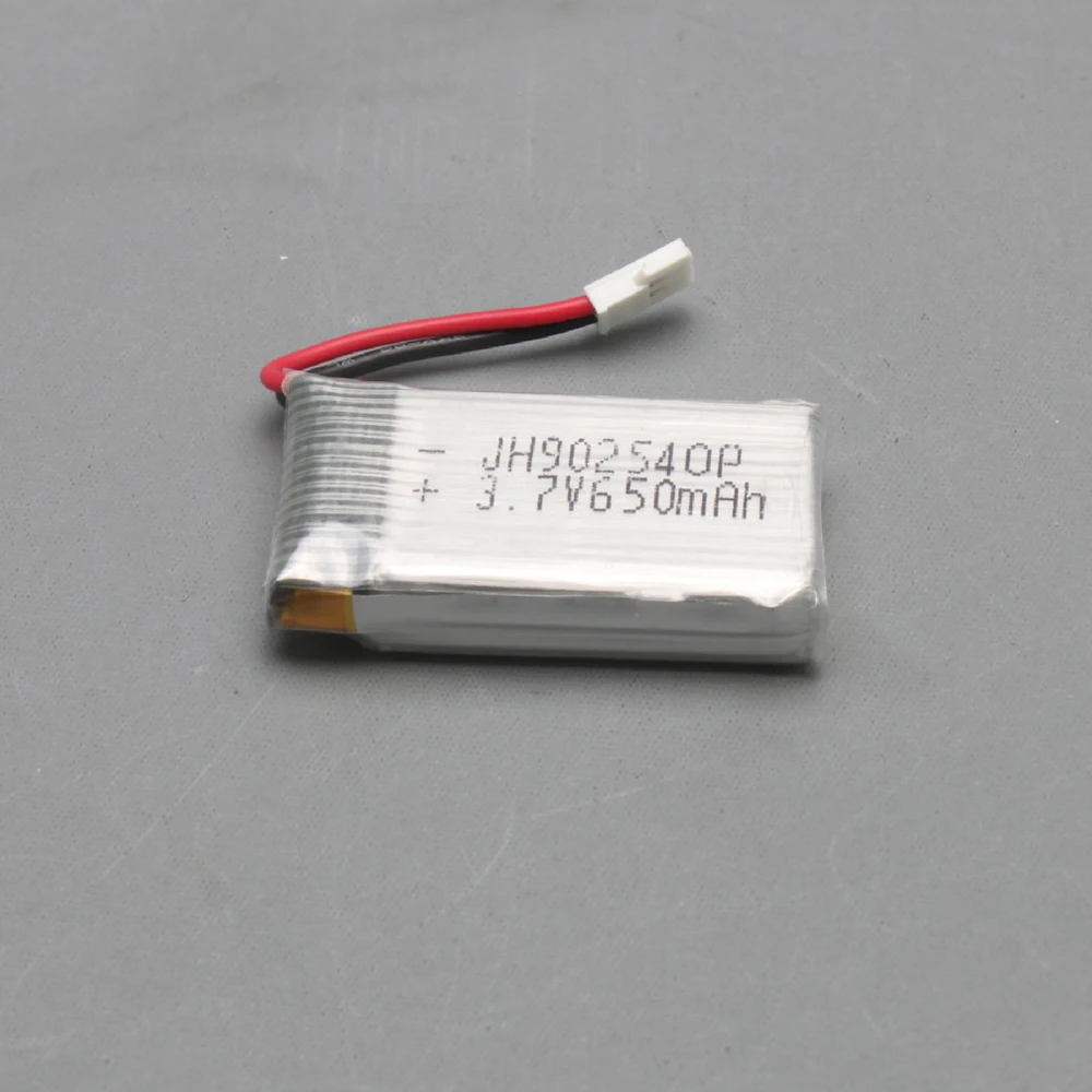 3.7V 650mAh część bateria Lipo do SYMA X5C X5SC X5SW zdalnie sterowany dron Quadcopter akcesoria do baterii