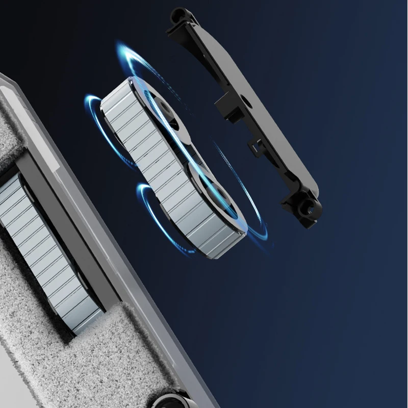 Automatic Window Cleaning Robot, 5600Pa Suction with 4‑Nozzle Water Spray, Water Wash & Wet Wipe for Exterior Glass Cleaning