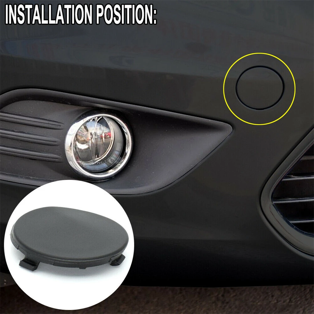 

​New Car Black Plastic Front Bumper Tow Hook Cover Cap 8M51-17A989-AB 8M5117A989AB for Ford Focus II 4 door 2009 2010 2011