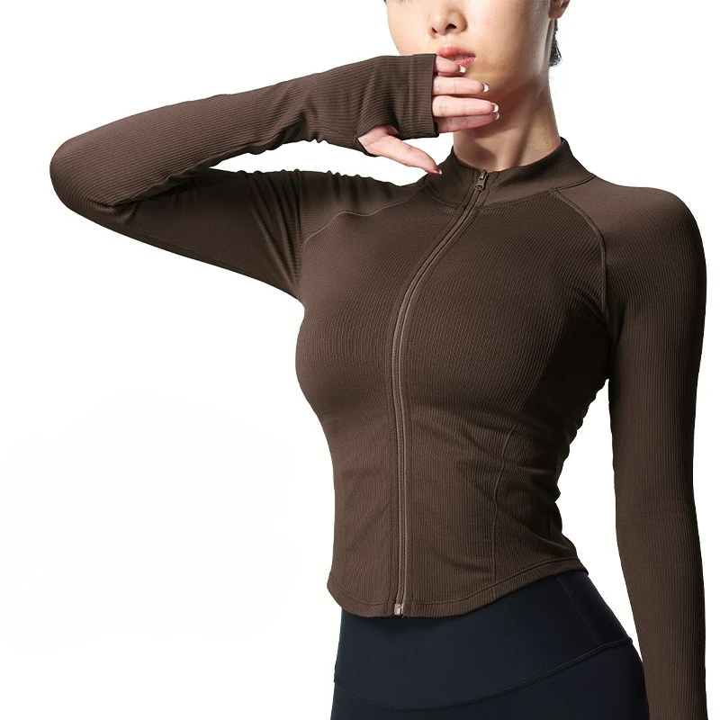 New Yoga Clothes for Women,long Sleeved Running, Fitness, Slimming, Versatile Yoga Jackets, Training Sports Tops,fitness Clothes