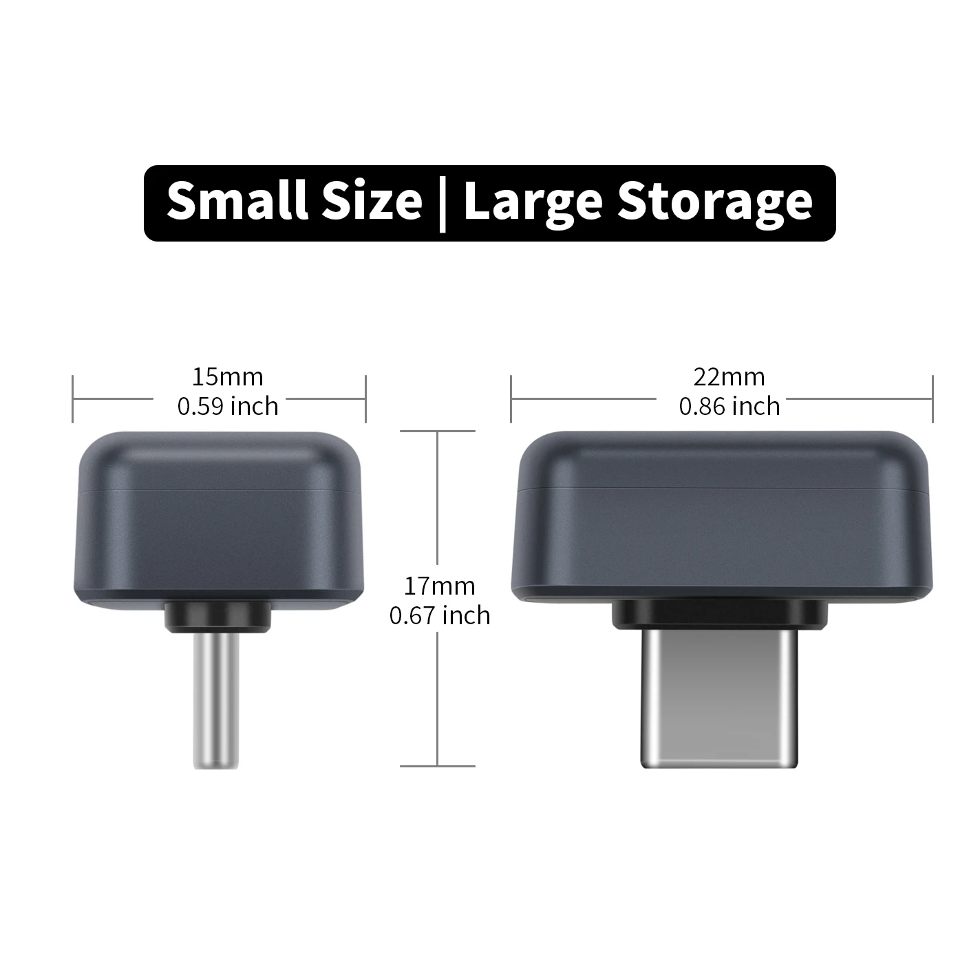 محرك أقراص UnionSine خارجي SSD 128 جيجابايت 256 جيجابايت 512 جيجابايت محرك أقراص الحالة الصلبة USB3.2 Type-C 450 ميجابايت/ثانية محرك فلاش USB صغير لهاتف iPhone 16/MacBook