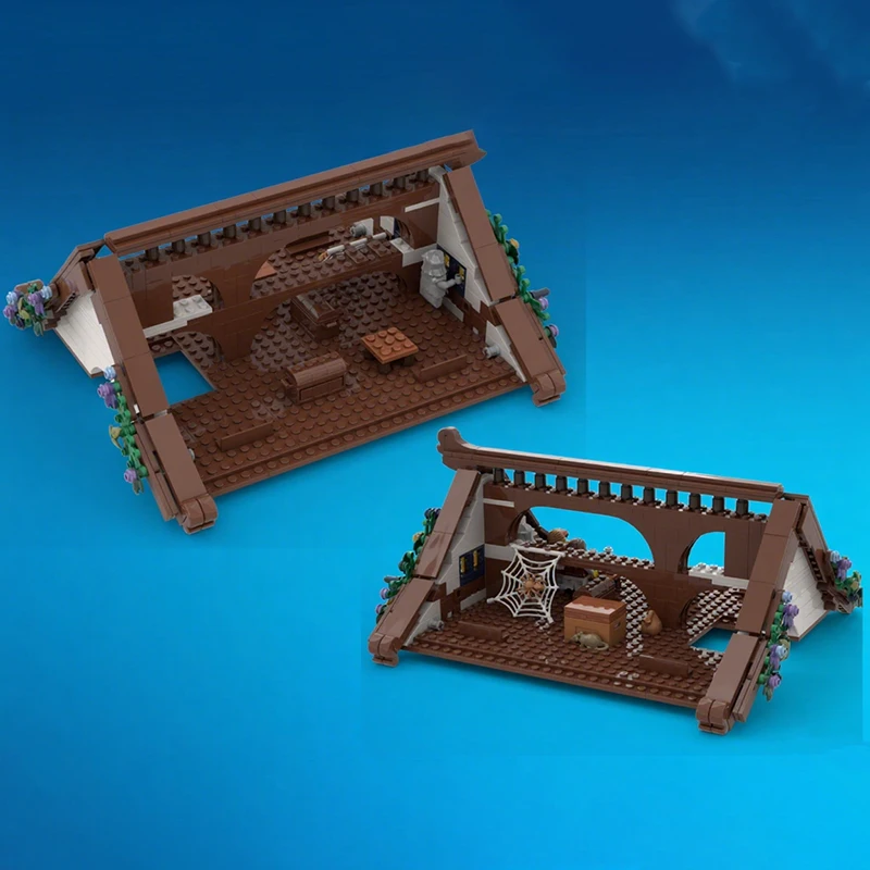 4001PCS MOC Town Hall Rathaustown Hall Intricate Classic Architectural Detailed DIY Model Building Blocks Birthday Toys Gift