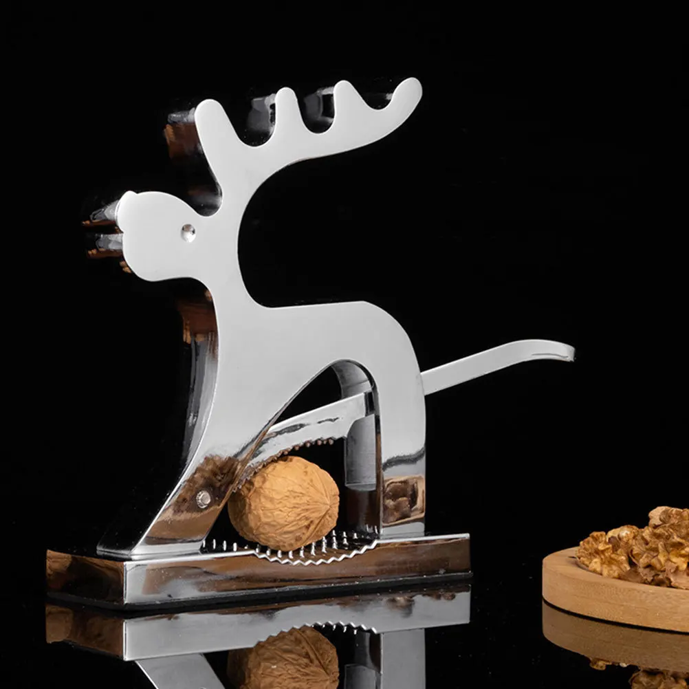 

Nutcracker Walnut Clipper Kitchen Gadget For Walnuts Nuts Pecan Almond Dried Fruit Metal Sheller Portable Multipurpose Opener