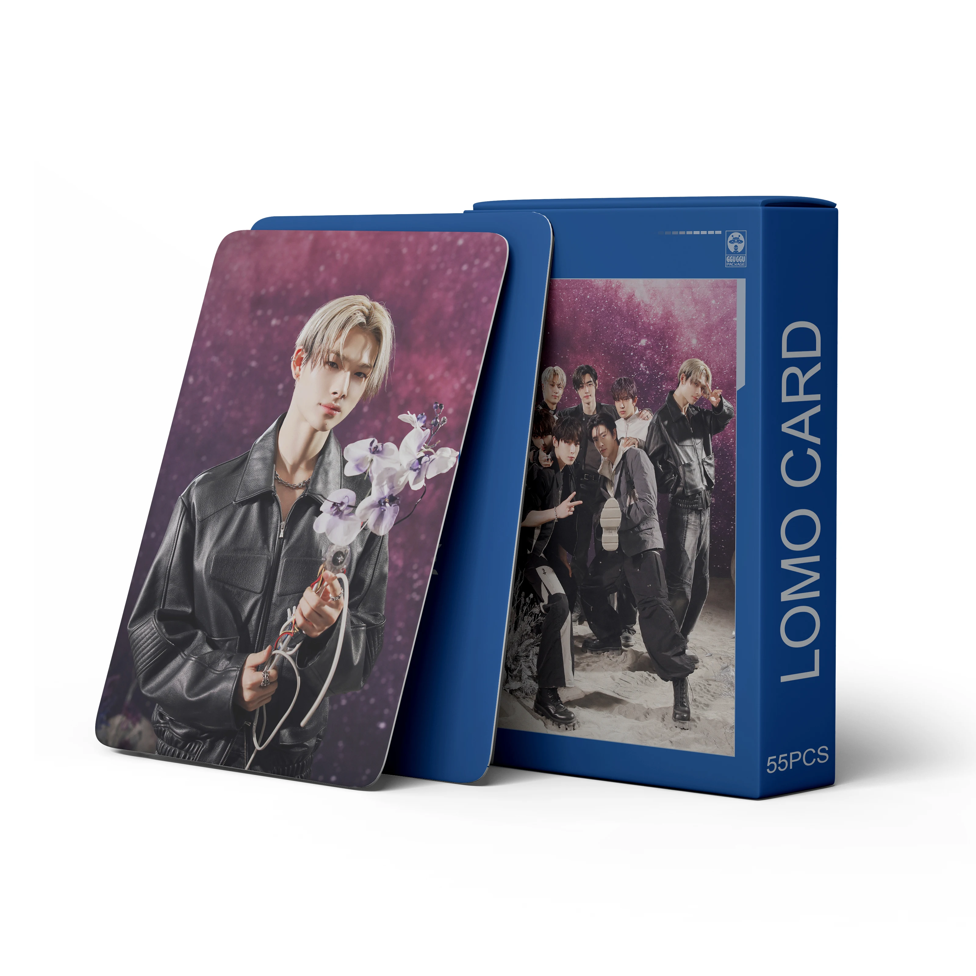 Kpop Lomo Card Collectibles Postcards Album Cards Boys Music Group Accessories HD Printed Photos Fan Club Gift