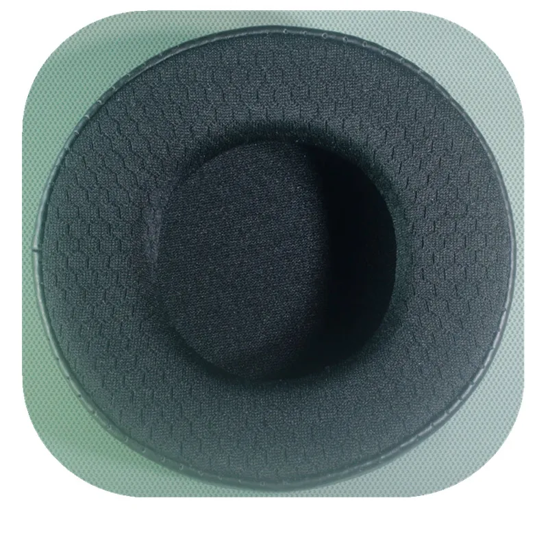 2Pcs Mesh Stof Earpad 70 75 80 85 90 95 100 105 110Mm Hoofdtelefoon Ear Pads Headset Foam kussen Oorkussens Cover Oorbeschermers Zwart